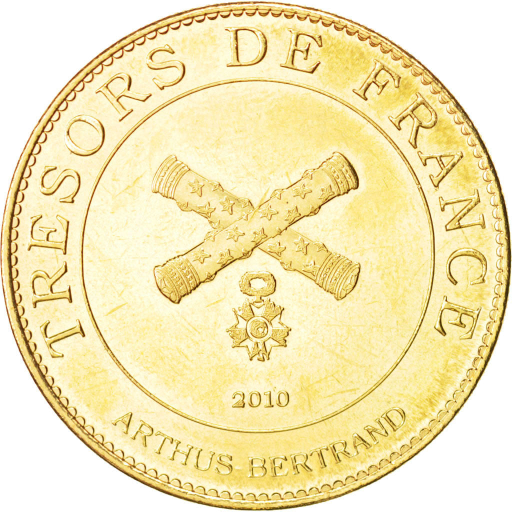 Francia, Token, Tourist Token, Arts & Culture, 2010, SPL, Rame-nichel-alluminio