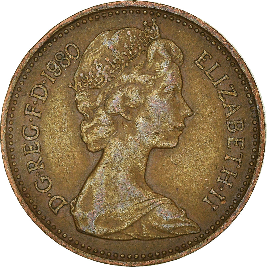 Moneta, Gran Bretagna, New Penny, 1980
