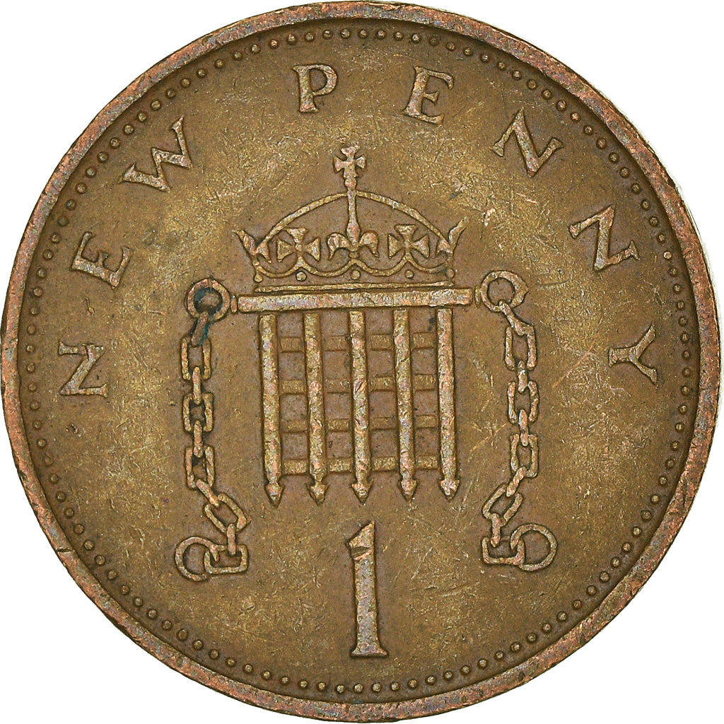 Moneta, Gran Bretagna, New Penny, 1980