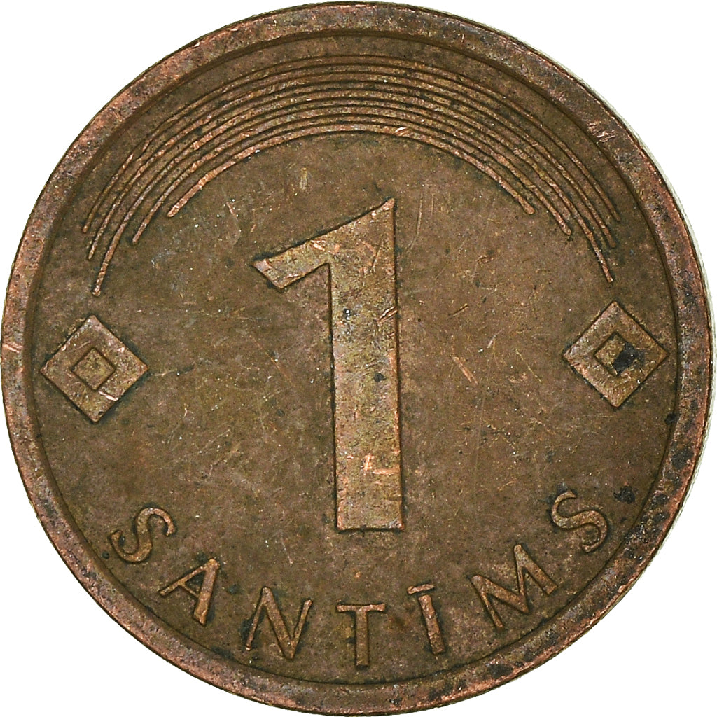 Coin, Latvia, Santims, 2008