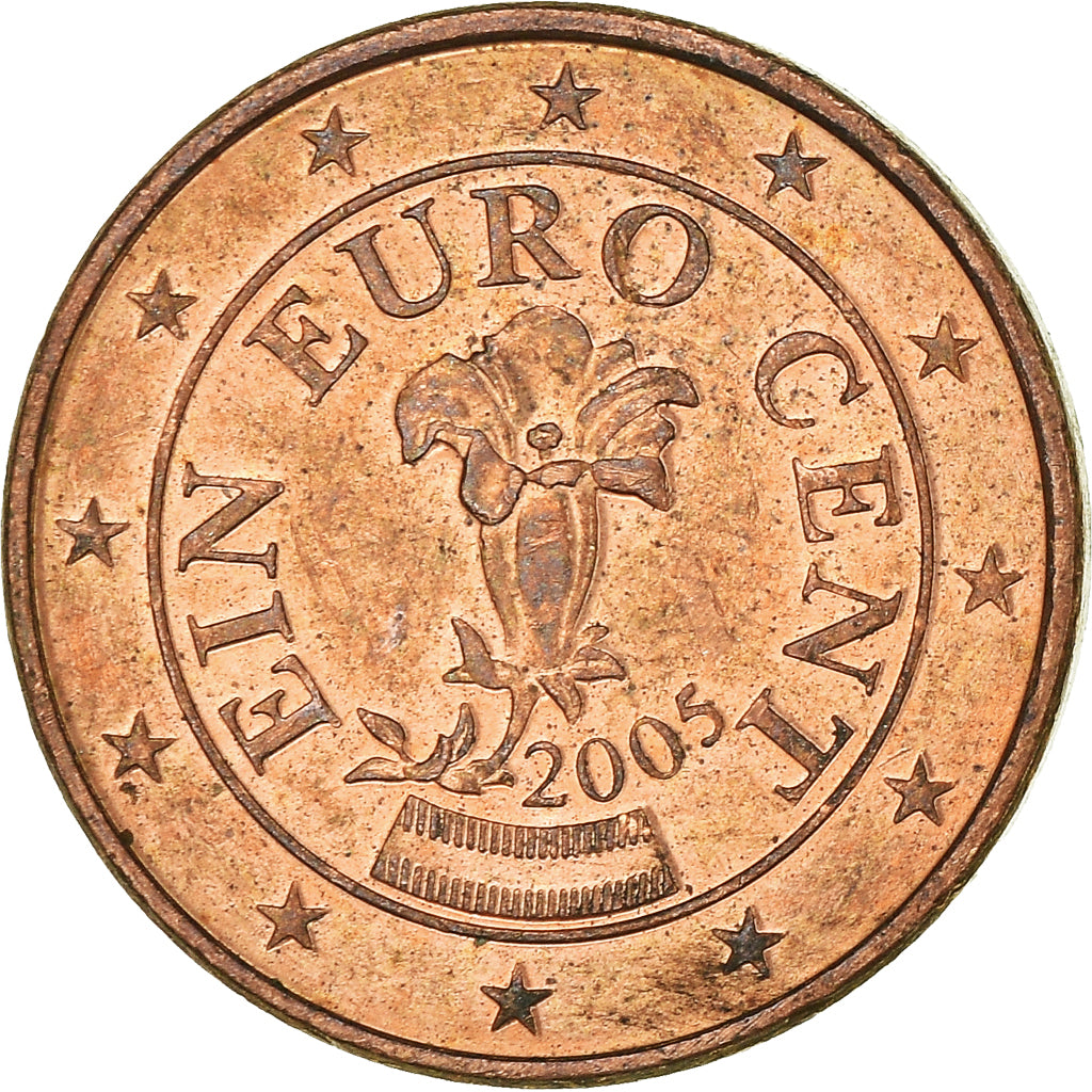 Moneta, Austria, Euro Cent, 2005