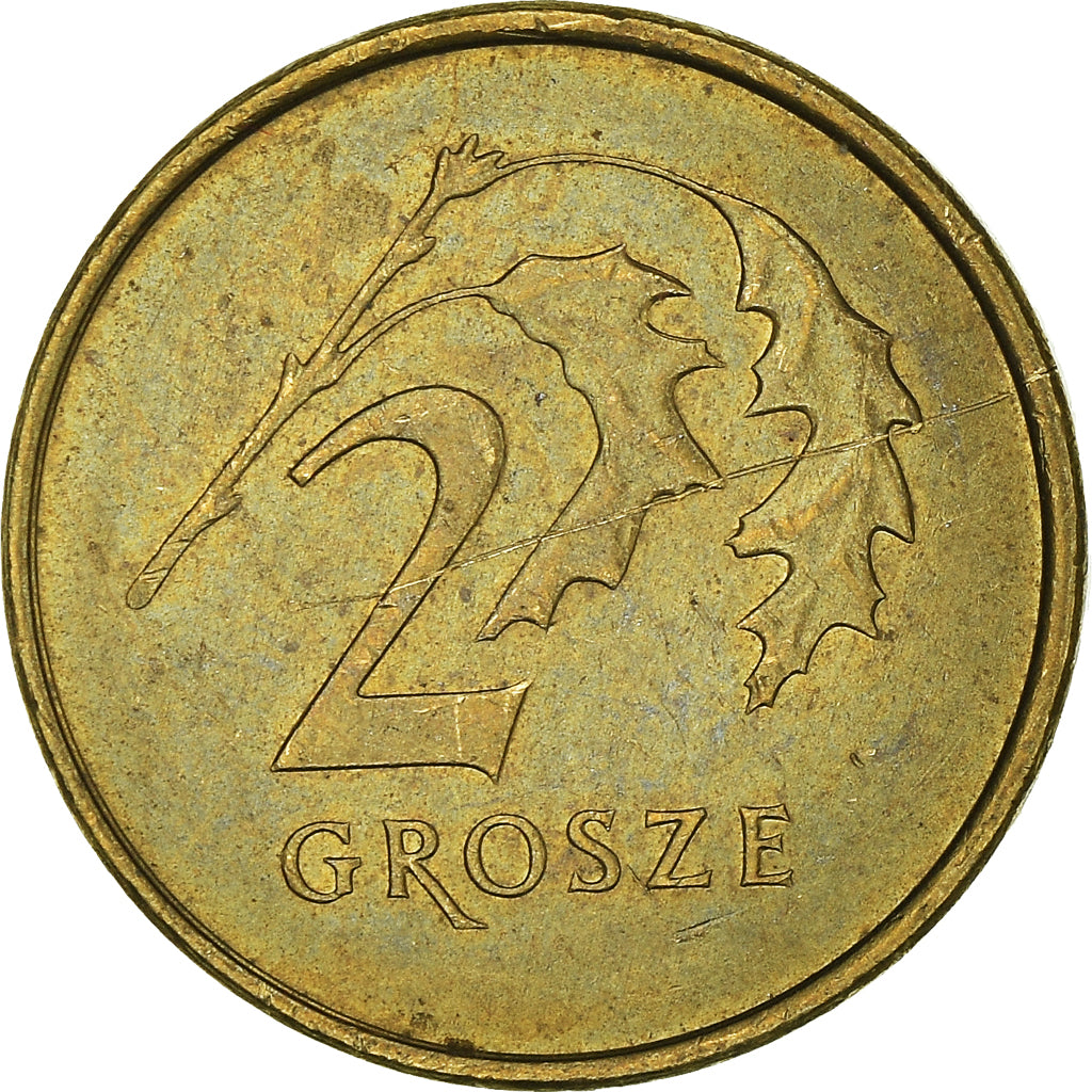 Coin, Poland, 2 Grosze, 2013