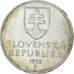 Monnaie, Slovaquie, 20 Halierov, 1993