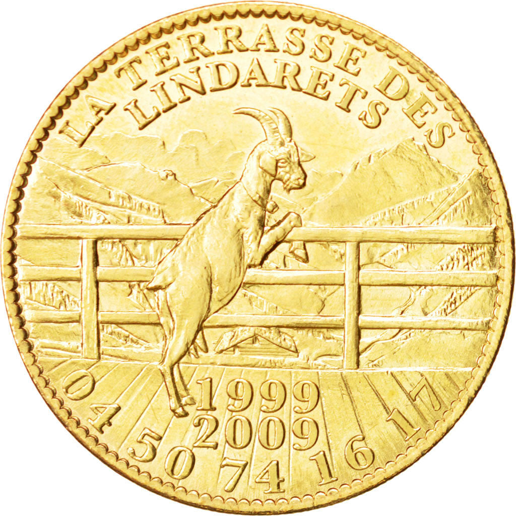 France, Token, Tourist Token, Arts & Culture, 2009, MS(63), Cupro-nickel