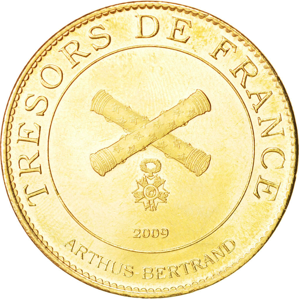 France, Token, Tourist Token, Arts & Culture, 2009, MS(63), Cupro-nickel