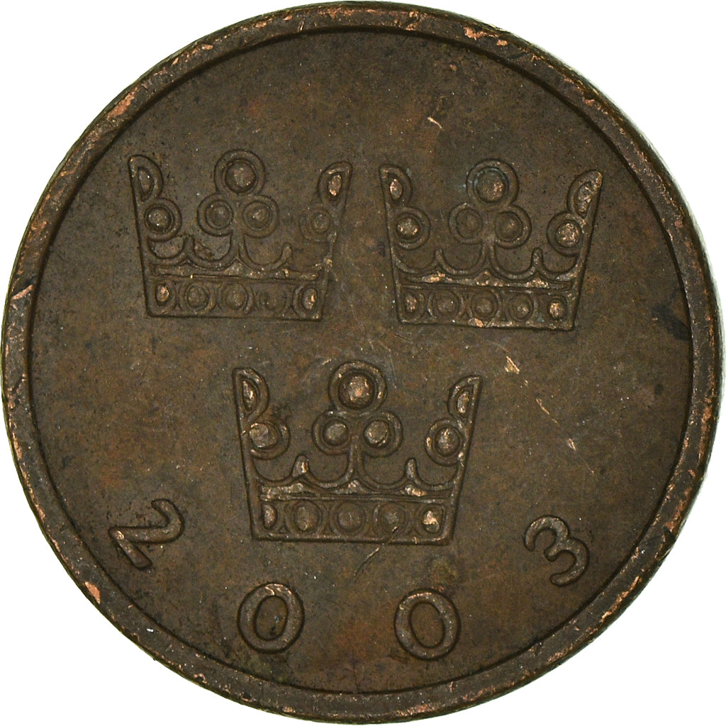 Moneda, Suecia, 50 Öre, 2003