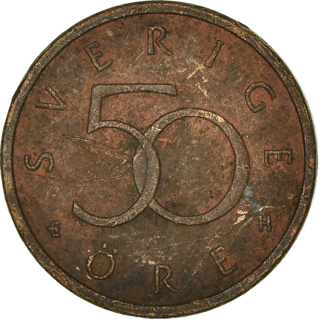 Moneda, Suecia, 50 Öre, 2003