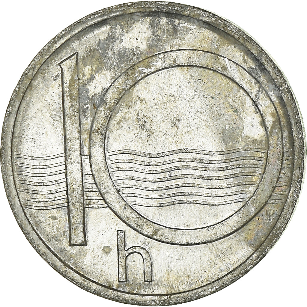 Moeda, República Checa, 10 Haleru, 1995