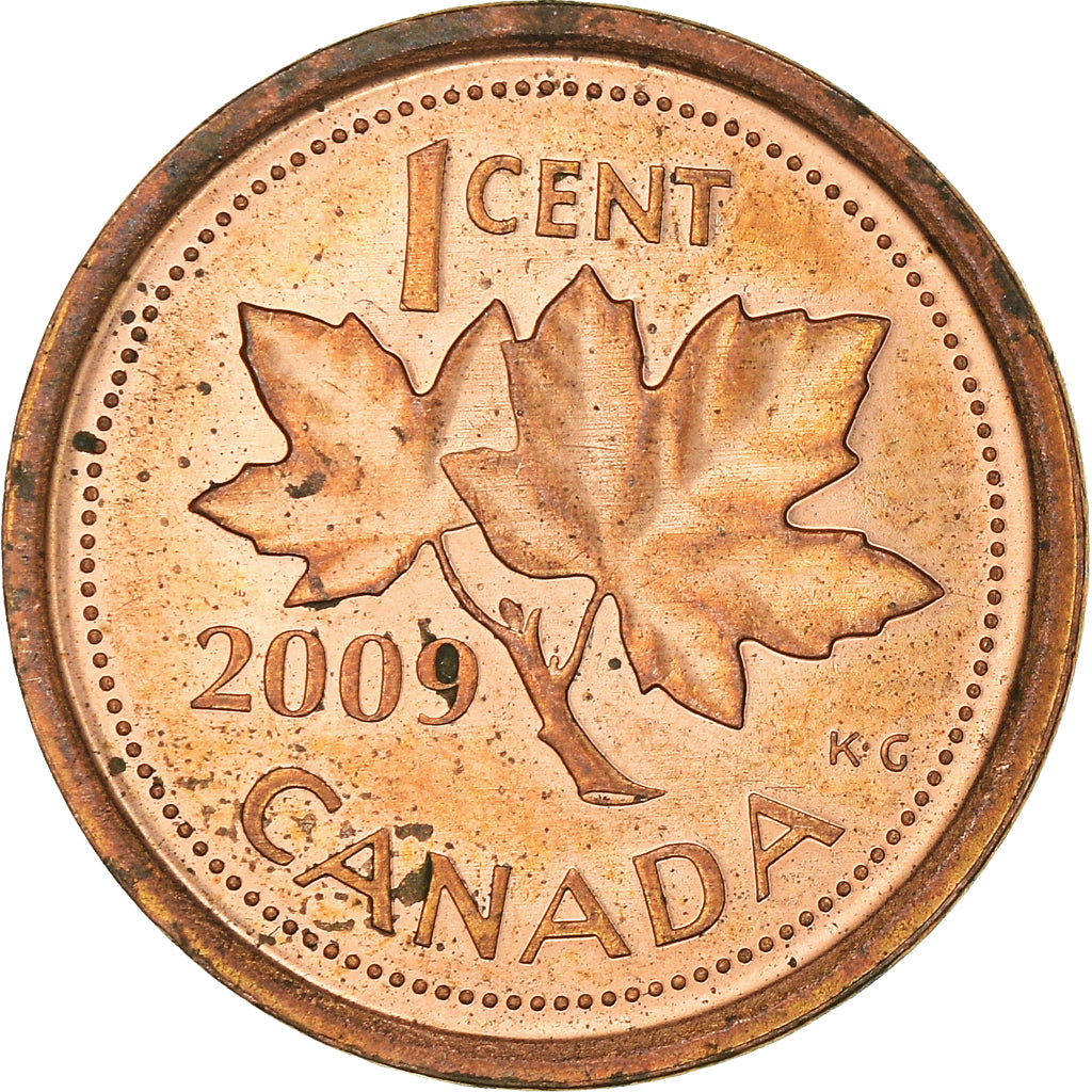 Moneta, Canada, Cent, 2009