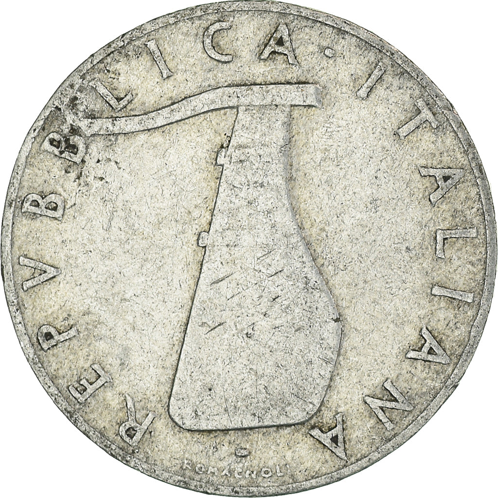 Moneda, Italia, 5 Lire, 1954