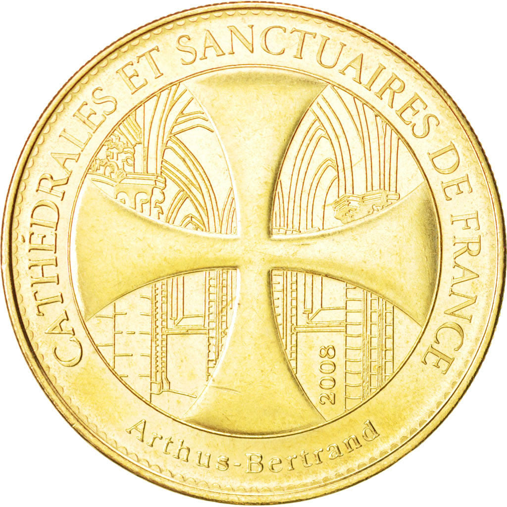 Frankreich, Token, Tourist Token, Arts & Culture, 2008, UNZ, Cupro-nickel