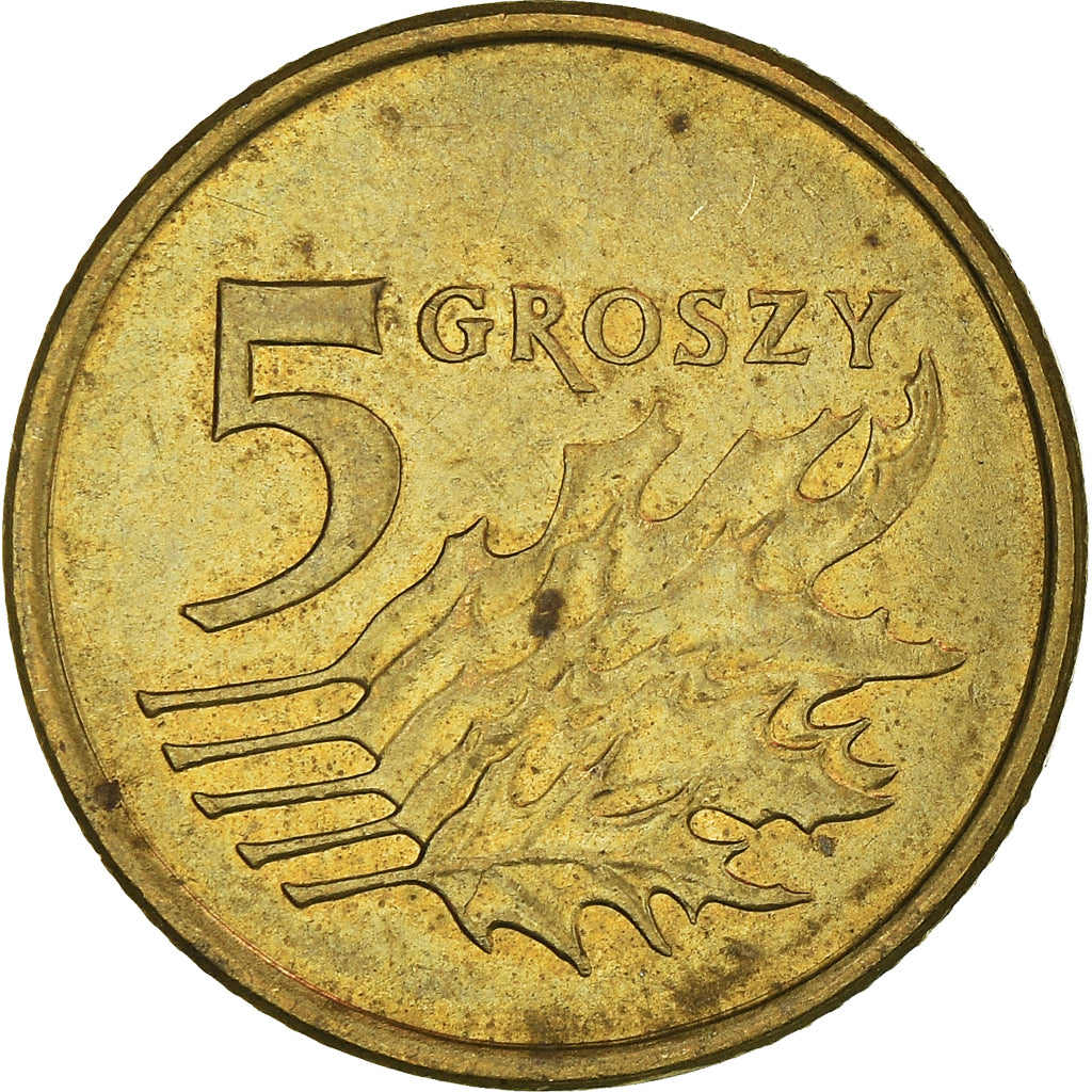 Coin, Poland, 5 Groszy, 2009