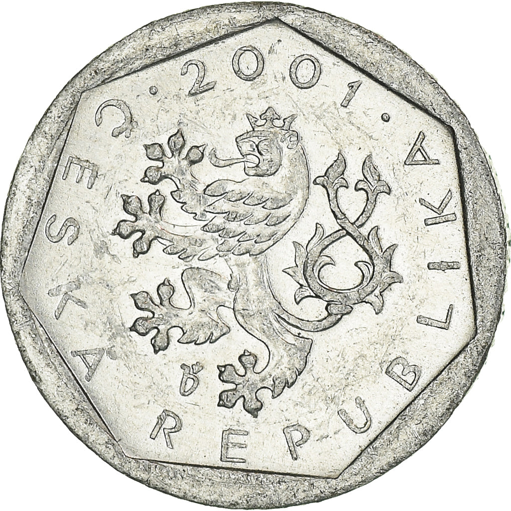 Moneta, Czechy, 20 Haleru, 2001