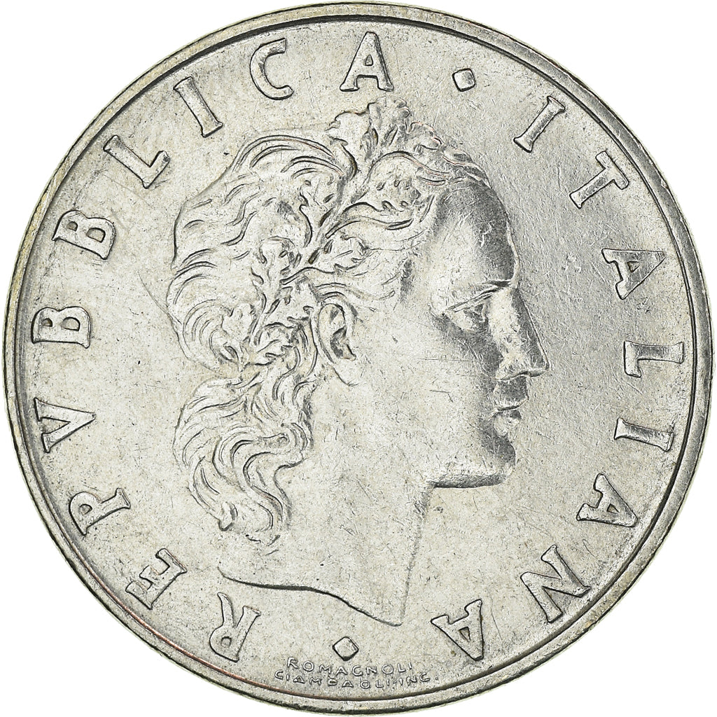 Munten, Italië, 50 Lire, 1971