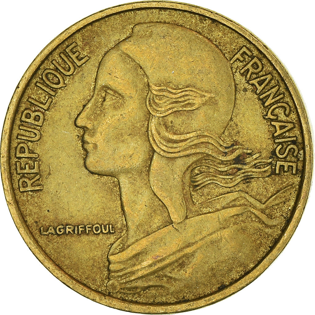 Munten, Frankrijk, 5 Centimes, 1971