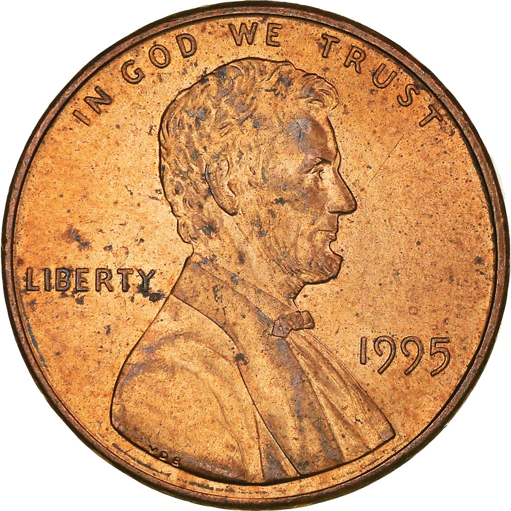 Münze, Vereinigte Staaten, Cent, 1995