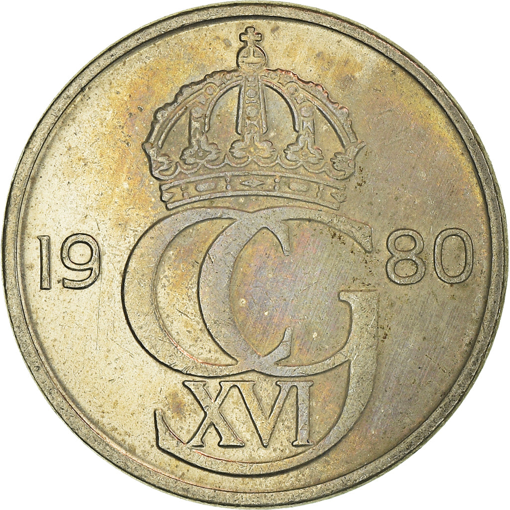 Munten, Zweden, 50 Öre, 1980