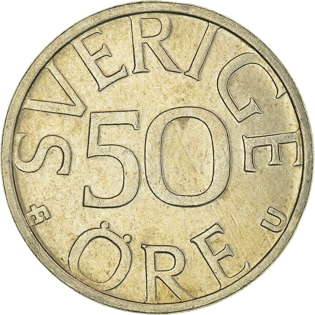 Munten, Zweden, 50 Öre, 1980