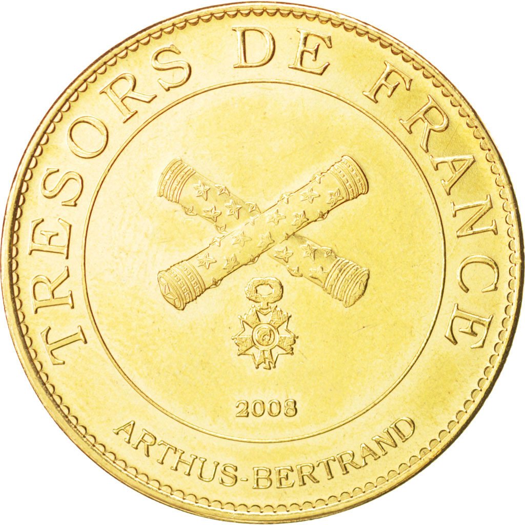Francia, Token, Tourist Token, Arts & Culture, 2008, SPL, Rame-nichel-alluminio