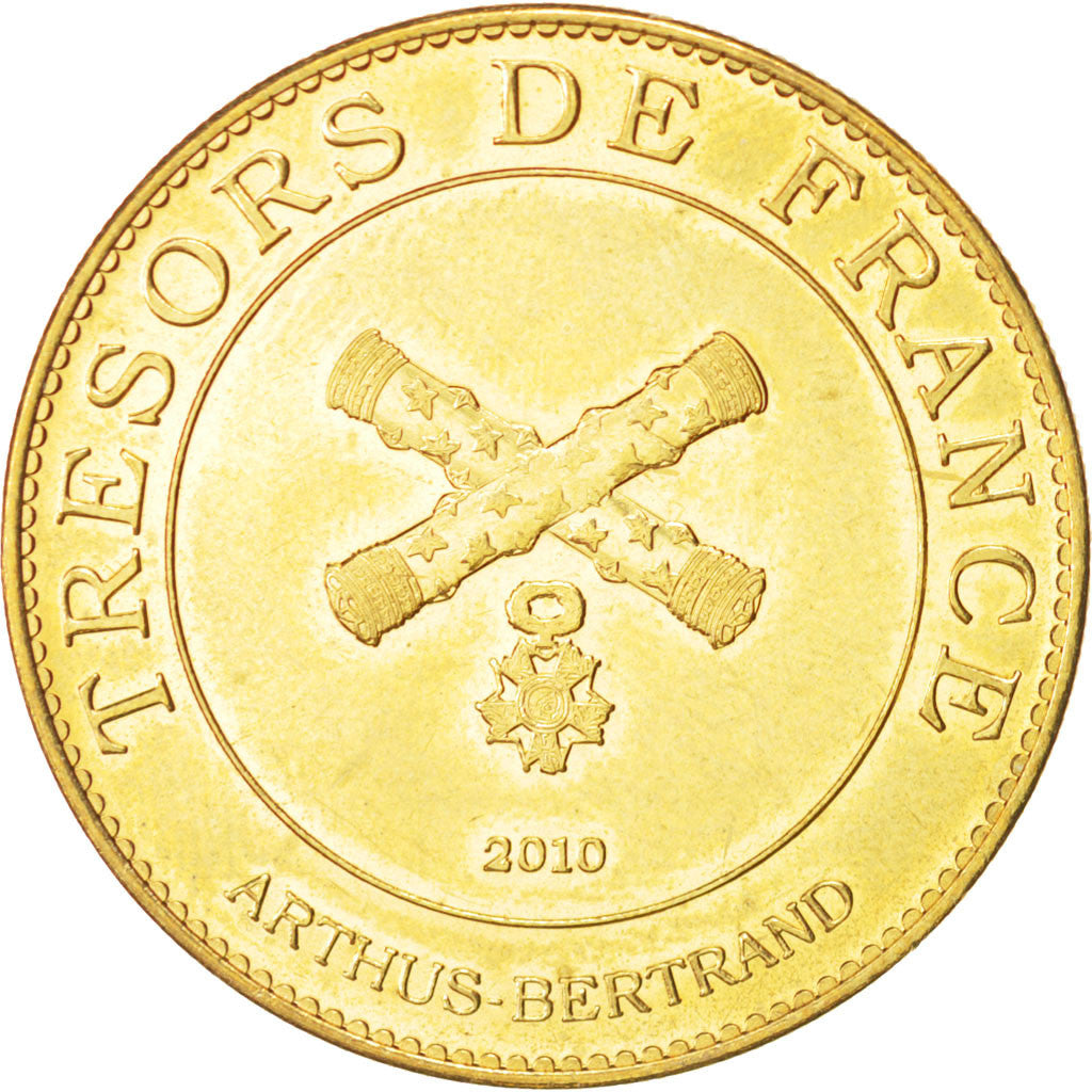 Francia, Token, Tourist Token, Arts & Culture, 2010, SPL, Rame-nichel-alluminio