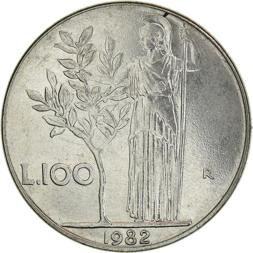 Coin, Italy, 100 Lire, 1982
