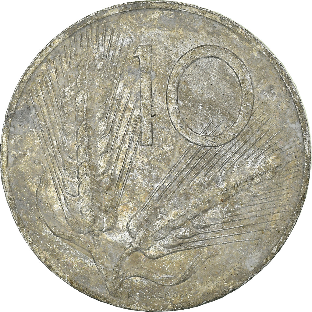 Munten, Italië, 10 Lire, 1990