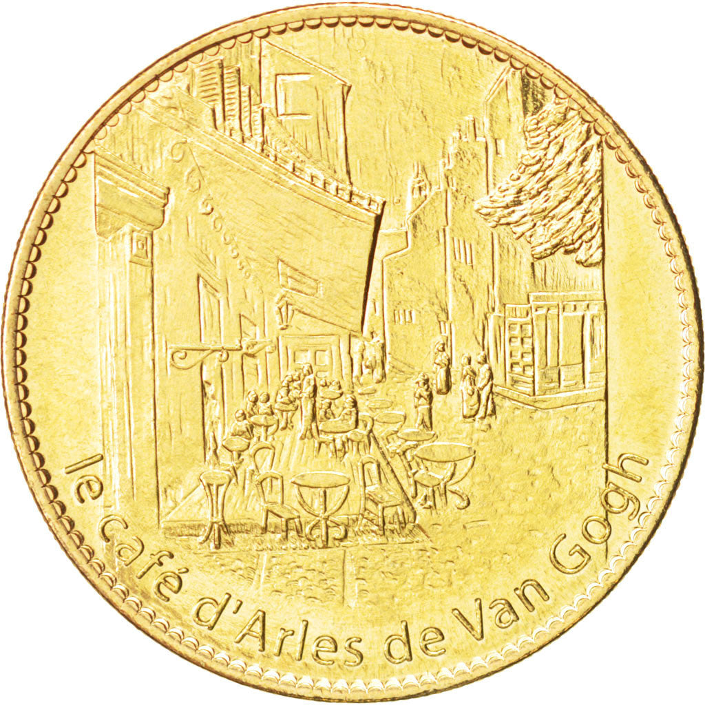 France, Tourist Token, Arts & Culture, Token, 2009, MS(63), Cupro-nickel...