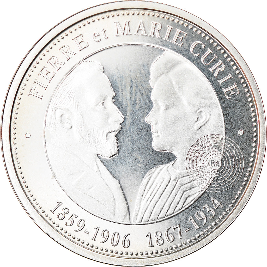 France, Médaille, Pierre et Marie Curie, Collection Panthéon, Arts & Culture
