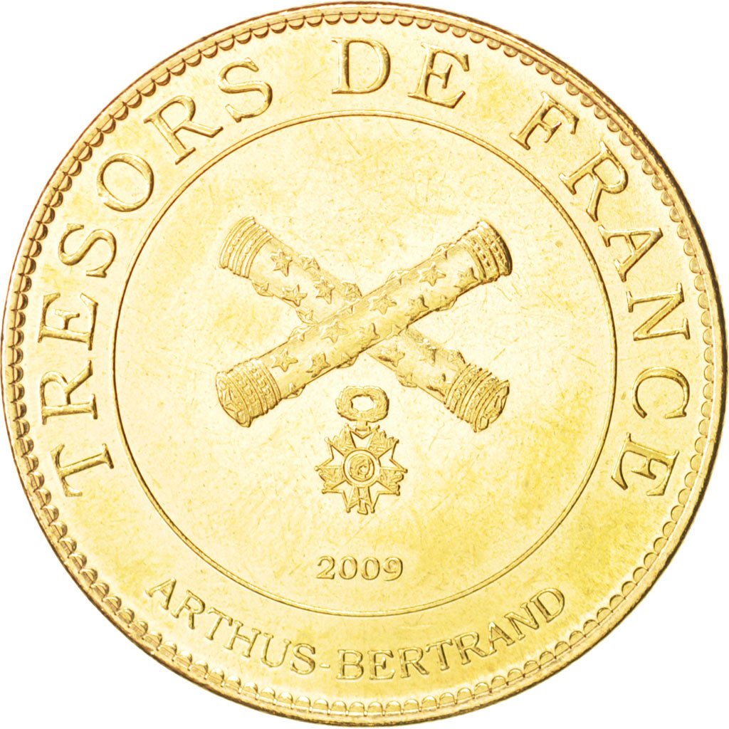Frankreich, Token, Tourist Token, Arts & Culture, 2009, UNZ, Cupro-nickel