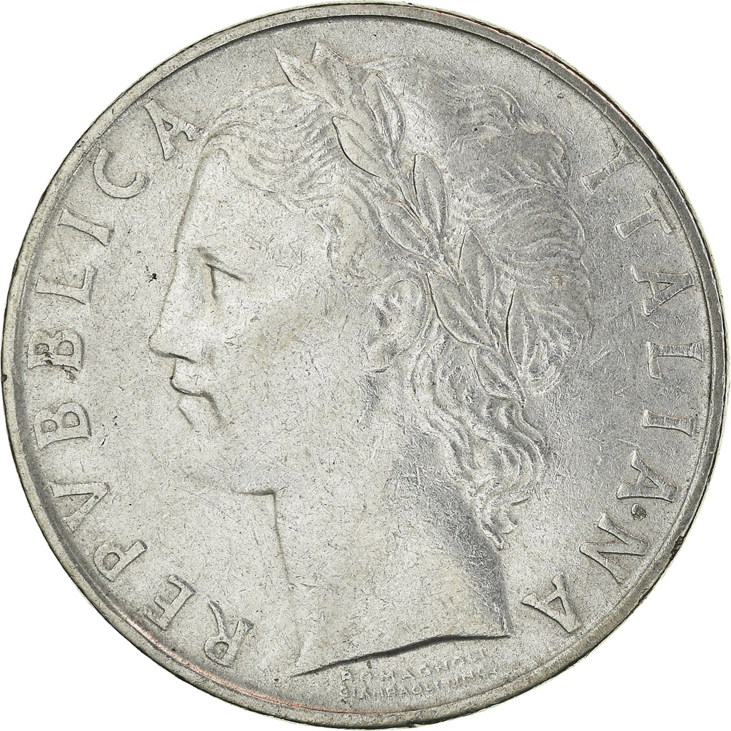 Moneta, Włochy, 100 Lire, 1956