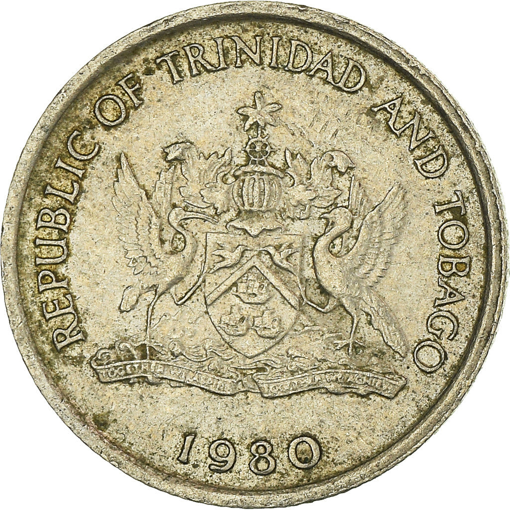 Coin, Trinidad and Tobago, 10 Cents, 1980