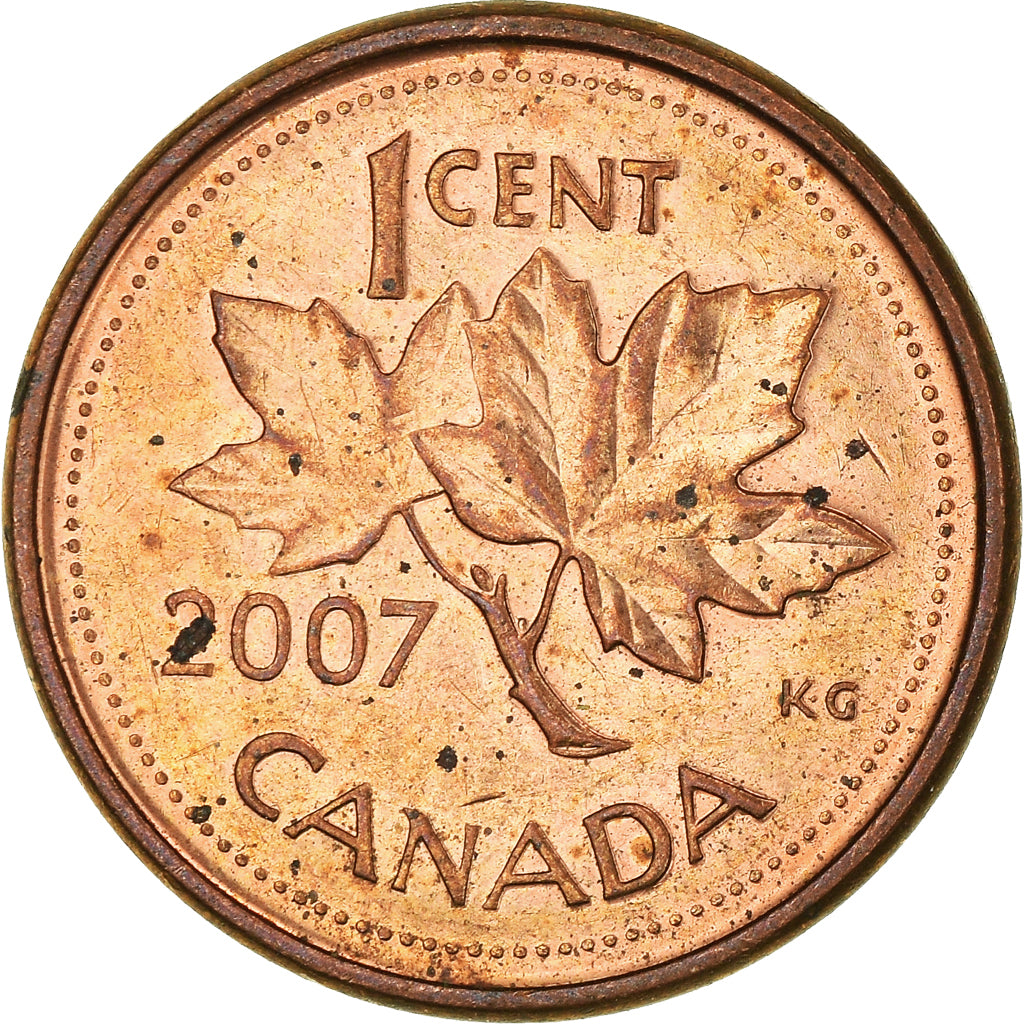 Coin, Canada, Cent, 2007