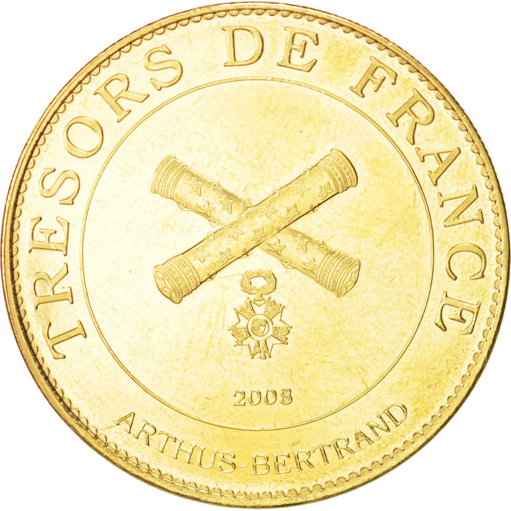Francia, Token, Tourist Token, Arts & Culture, 2008, SPL, Rame-nichel-alluminio