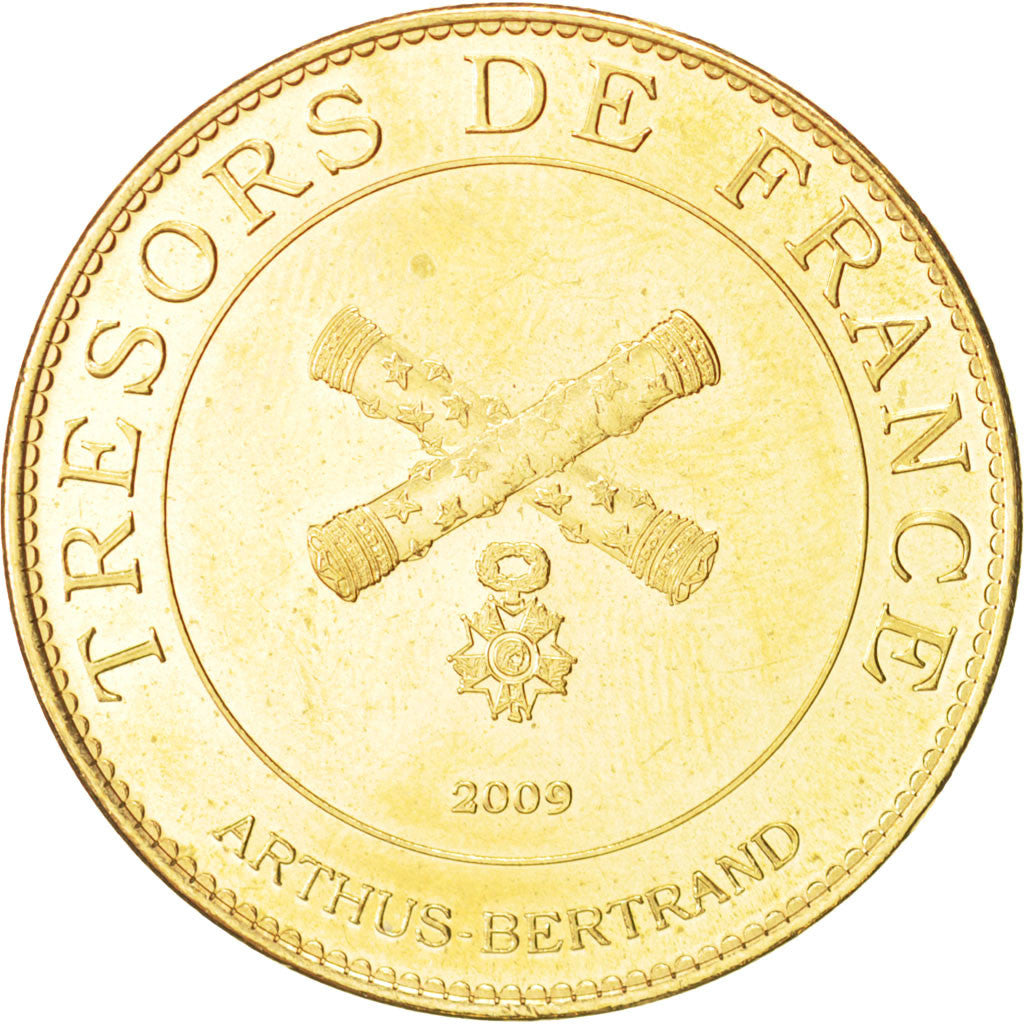 Francia, Token, Tourist Token, Arts & Culture, 2009, SPL, Rame-nichel-alluminio
