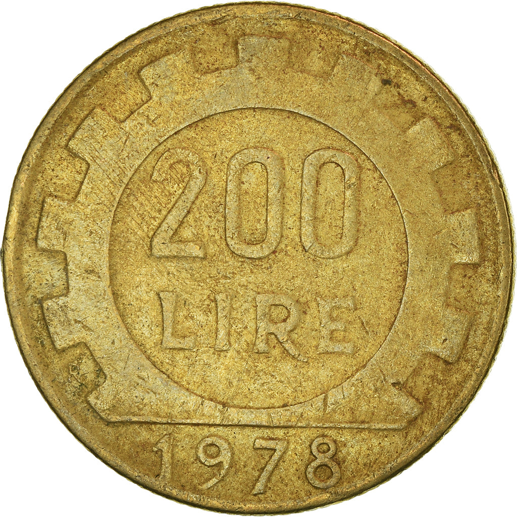 Moneta, Włochy, 200 Lire, 1978