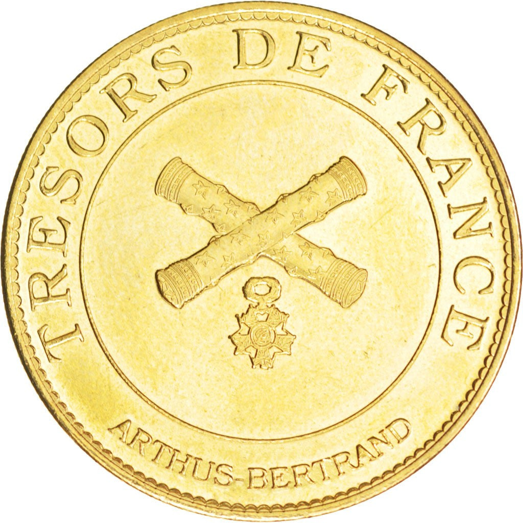 France, Tourist Token, Arts & Culture, Token, MS(63), Cupro-nickel Aluminium