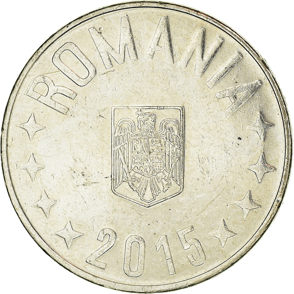 Monnaie, Roumanie, 10 Bani, 2015