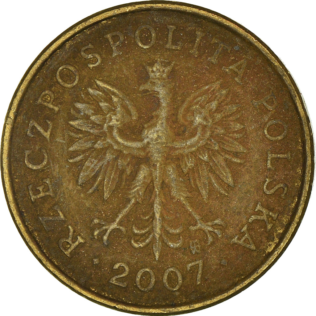 Moneta, Polonia, 2 Grosze, 2007