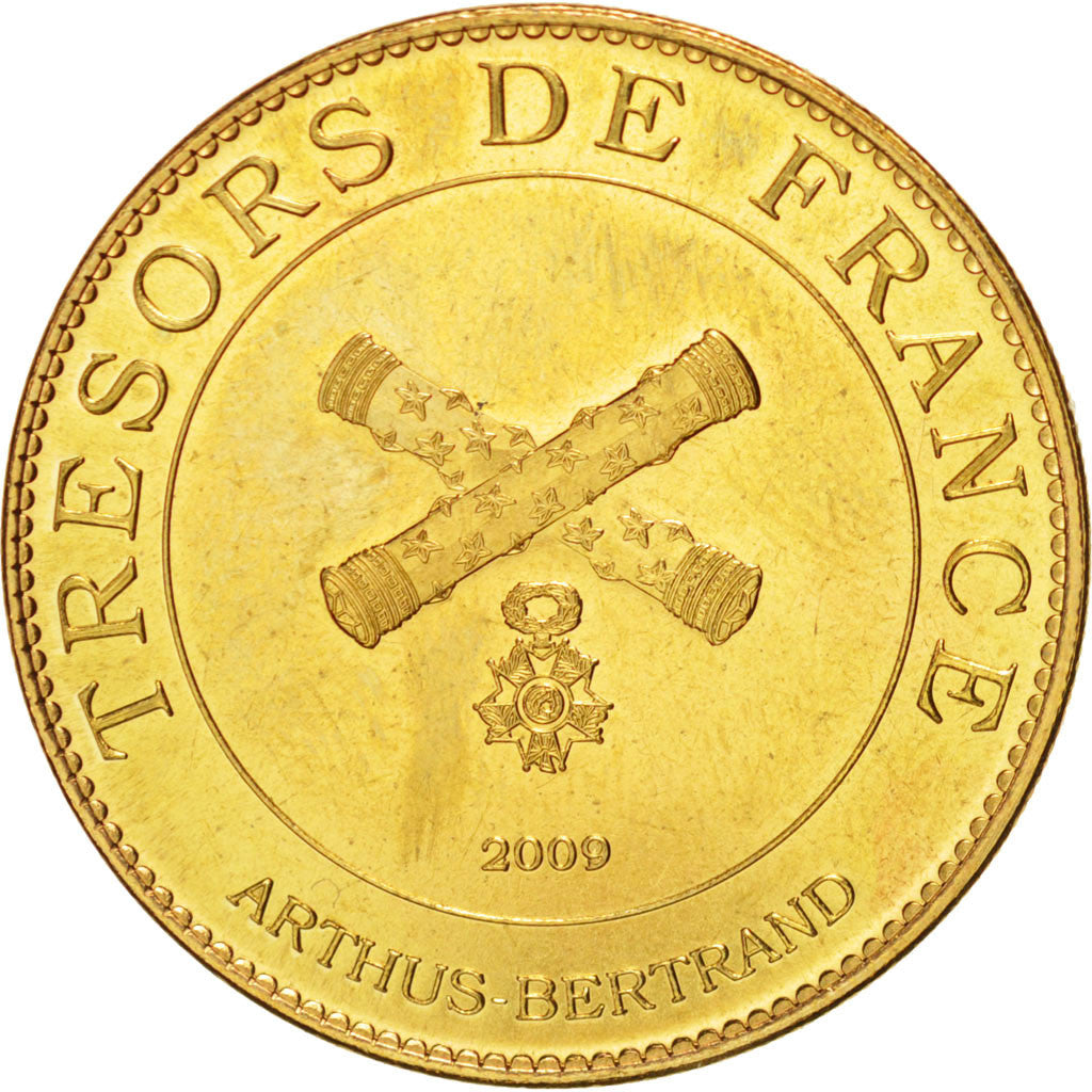 France, Token, Tourist Token, Gouffre de la Fage, Corrèze, 2009, Arthus