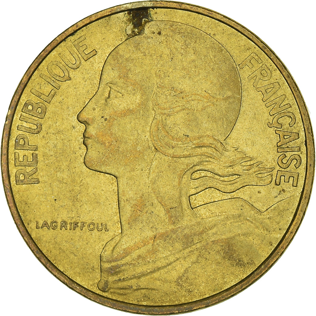 Moneta, Francia, 10 Centimes, 1981
