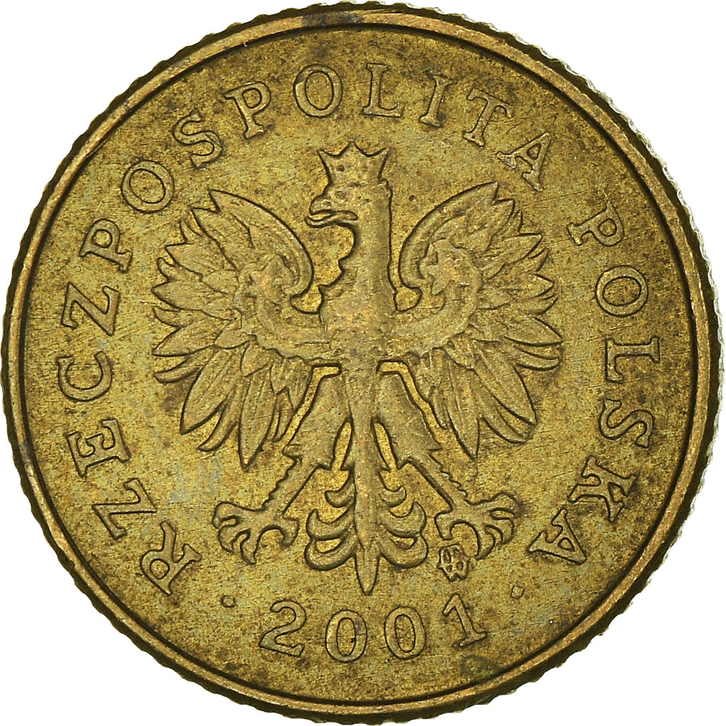 Monnaie, Pologne, Grosz, 2001