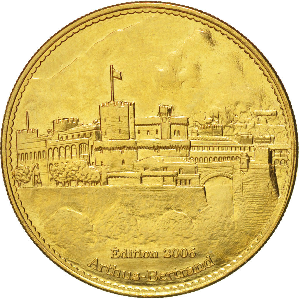 Tourist Token, Le Palais Princier, Monaco, 2006, MS(63), Arthus Bertrand