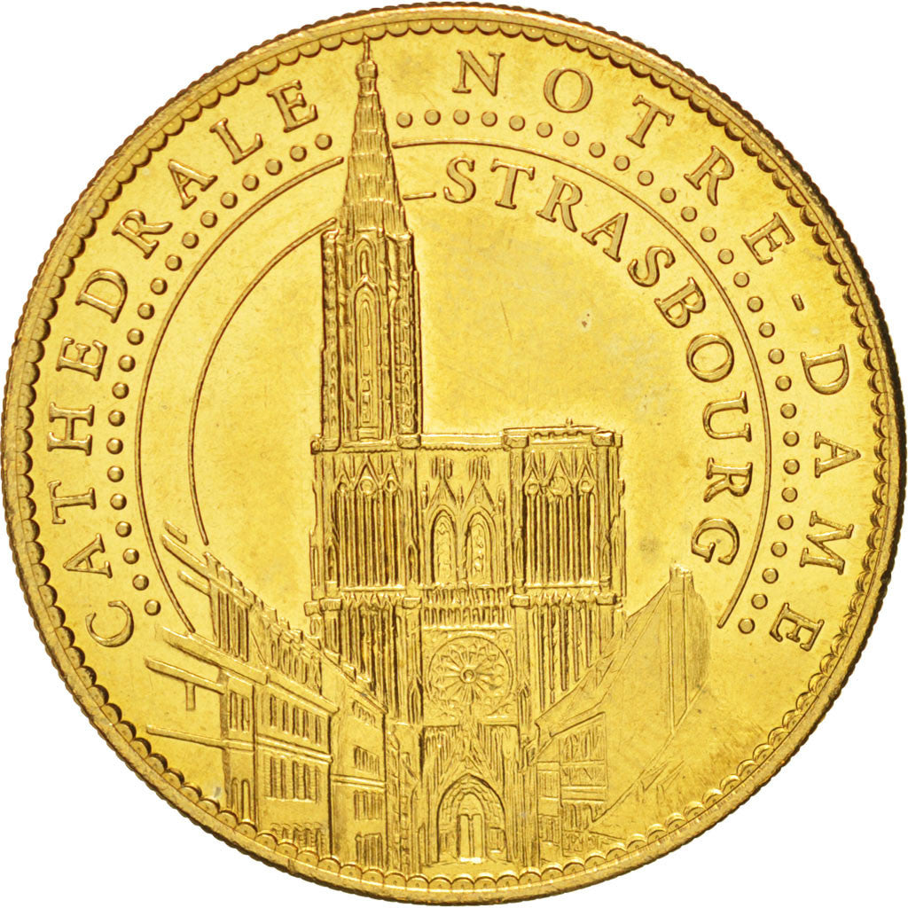 France, Token, Tourist Token, Cathédrale Notre-Dame, Strasbourg, 2006, Arthus