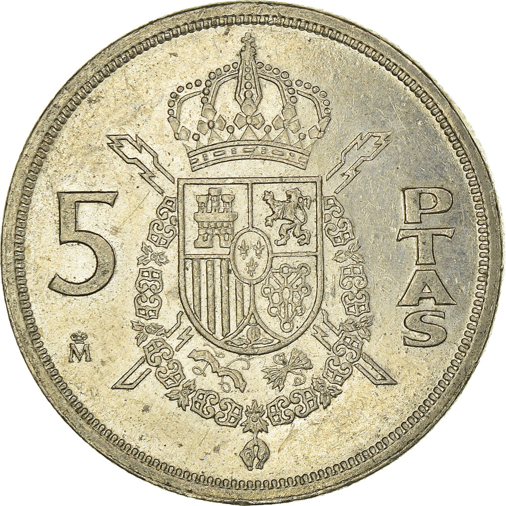Moeda, Espanha, 5 Pesetas, 1983