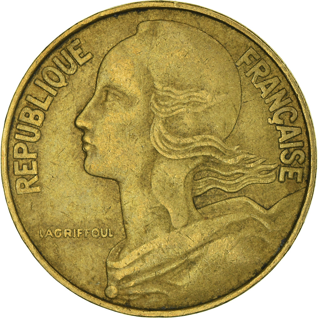 Münze, Frankreich, 20 Centimes, 1975