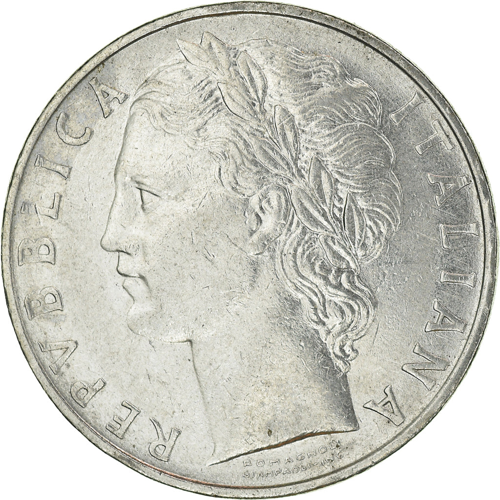 Moneta, Italia, 100 Lire, 1967