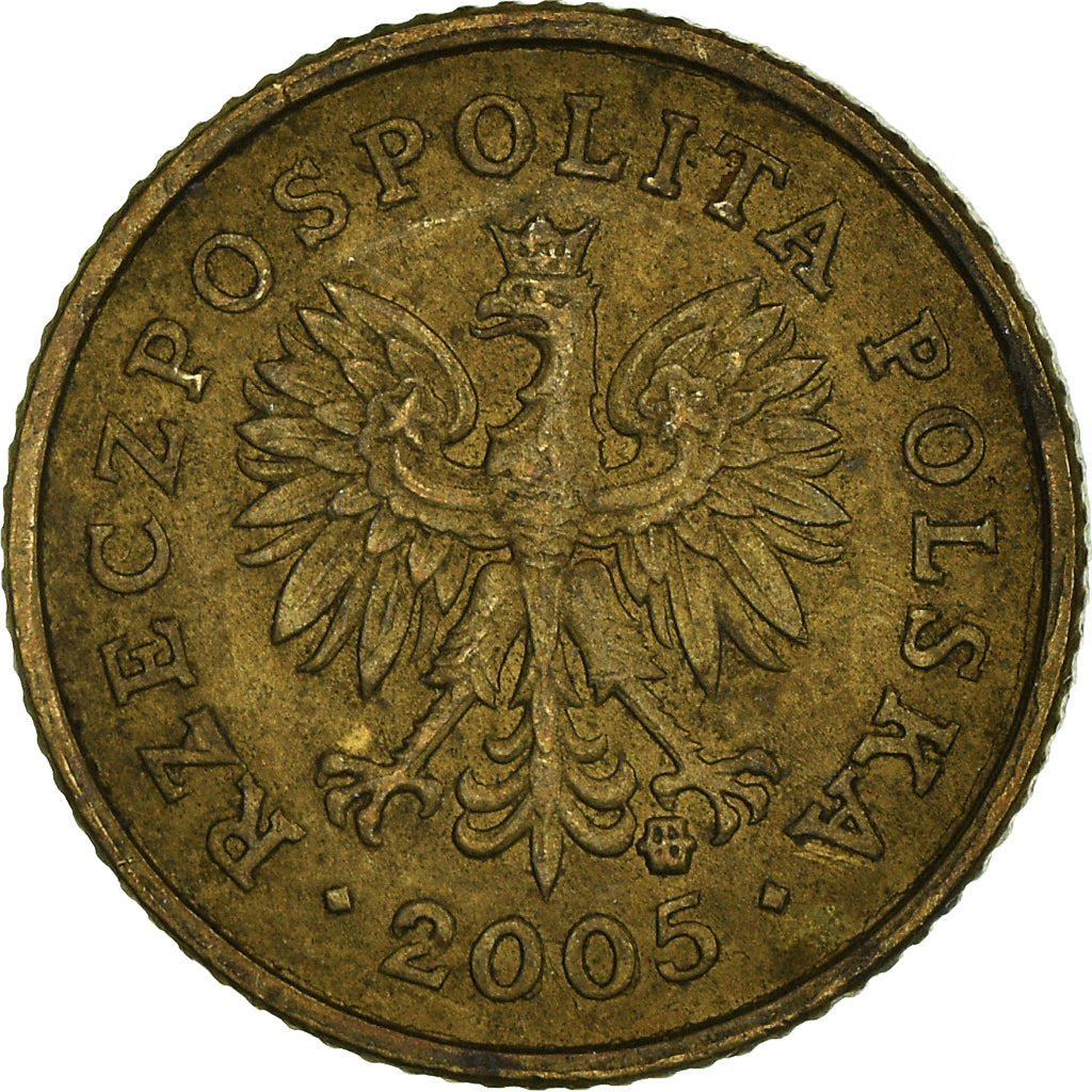 Moneta, Polonia, Grosz, 2005
