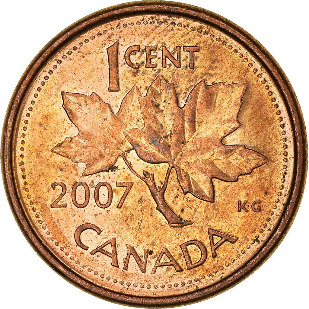 Moneta, Canada, Cent, 2007