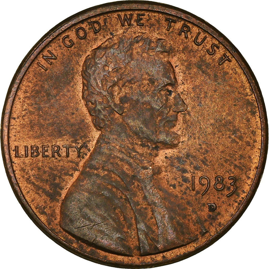 Münze, Vereinigte Staaten, Cent, 1983