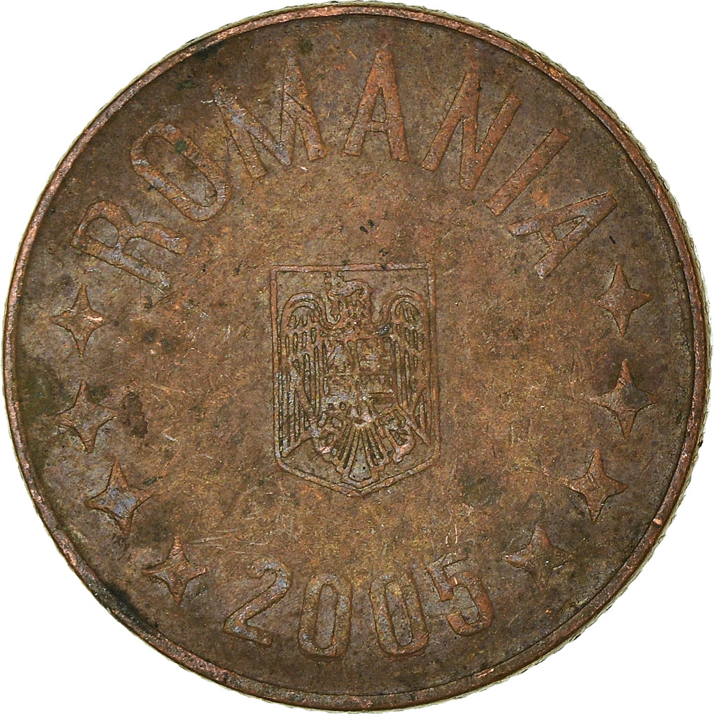 Monnaie, Roumanie, 5 Bani, 2005